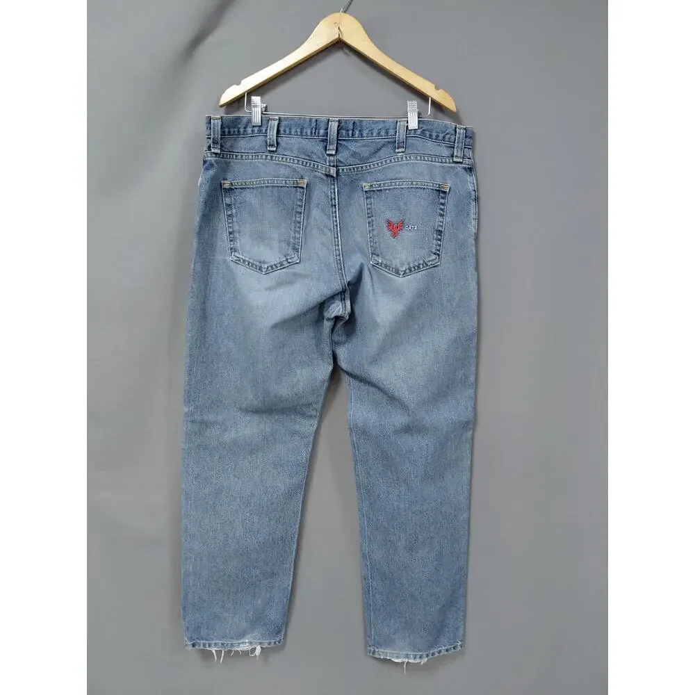 Drifire Flame Resistant Blue CAT 2 Workwear Jeans Men See Measurements